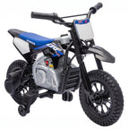 Vaikiškas elektrinis motociklas Honda CRF 450R, 12 V, 35 W, su galine pakaba
