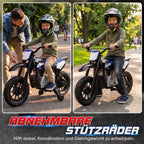 Vaikiškas elektrinis motociklas Honda CRF 450R, 12 V, 35 W, su galine pakaba