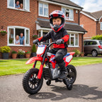 Vaikiškas elektrinis motociklas HONDA CRF 450R, 12 V, 35 W, su galine pakaba