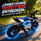 Vaikiškas elektrinis motociklas Honda CRF 450R, 12 V, 35 W, su galine pakaba