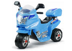 Vaikiškas elektrinis motociklas Leantoys, 6 V, su muzikos funkcija, mėlynas