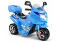 Vaikiškas elektrinis motociklas Leantoys, 6 V, su muzikos funkcija, mėlynas