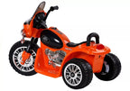 Vaikiškas elektrinis motociklas Leantoys Motor, 6 V, oranžinis
