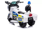 Vaikiškas elektrinis motociklas Motor, 6 V, baltas