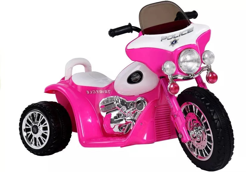 Vaikiškas elektrinis motociklas Motor, 6 V, rožinis