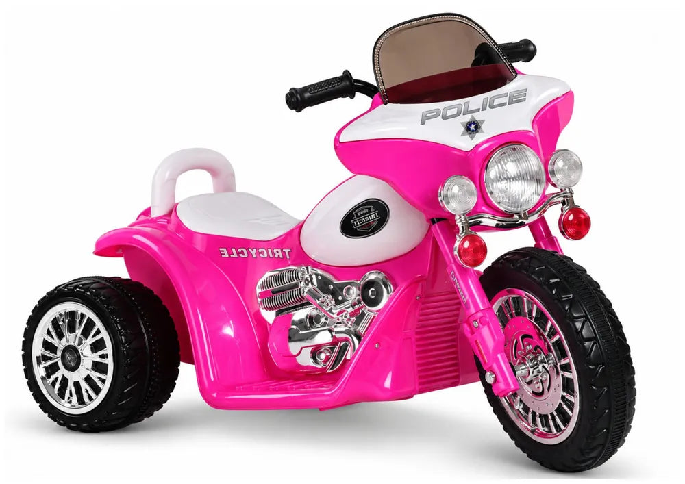 Vaikiškas elektrinis motociklas Motor, 6 V, rožinis