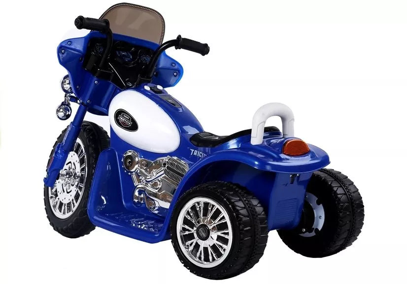 Vaikiškas elektrinis motociklas Motor, 6 V, su šviesomis, raudonas