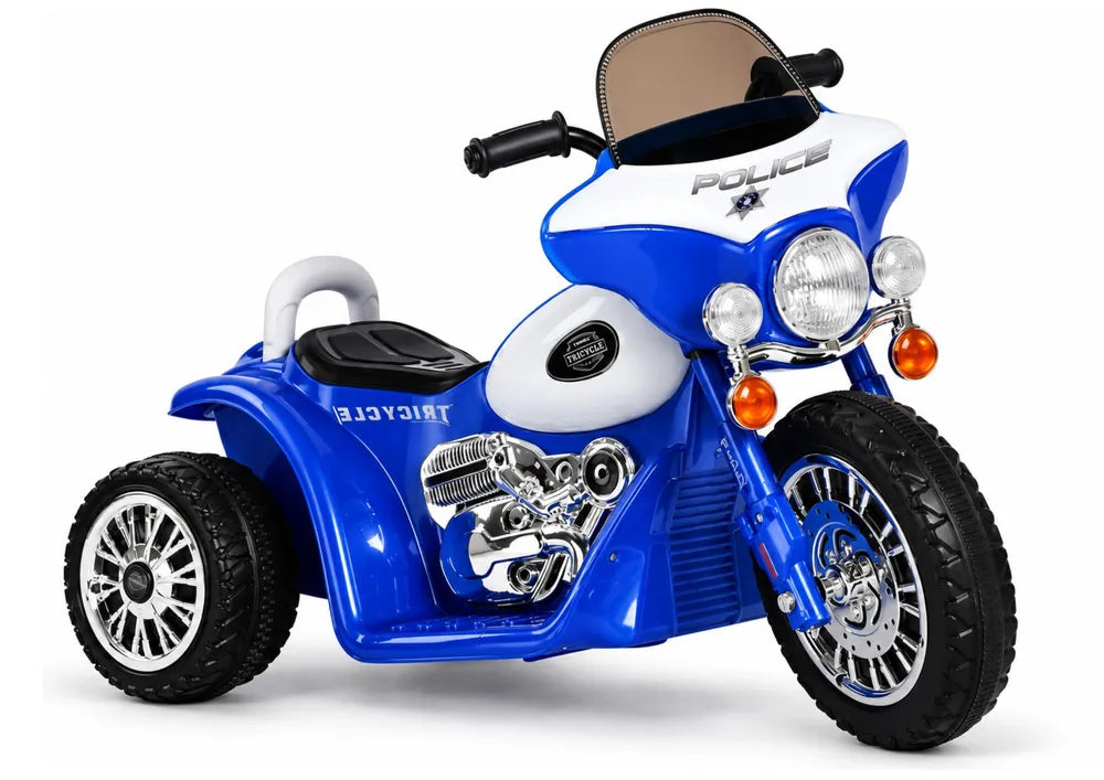 Vaikiškas elektrinis motociklas Motor, 6 V, su šviesomis, raudonas