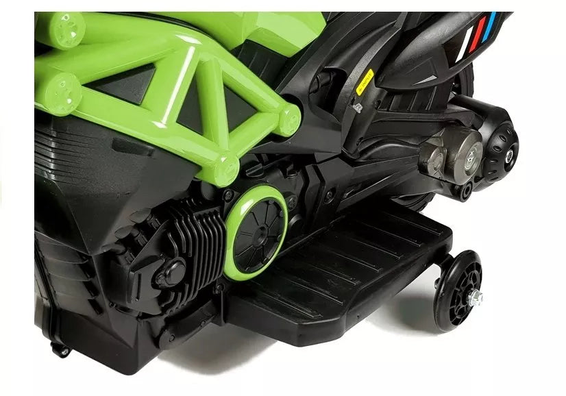 Vaikiškas elektrinis motociklas Motor, 6V, nuo 3 metų, baltas