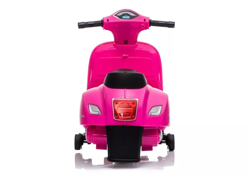 Vaikiškas elektrinis motociklas Vespa GTS 300 Mini, 6 V, rožinis