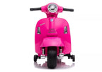 Vaikiškas elektrinis motociklas Vespa GTS 300 Mini, 6 V, rožinis