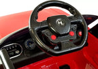 Vaikiškas elektromobilis, 12 V, 3–6 km/h, raudonas
