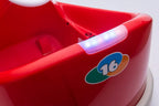Vaikiškas elektromobilis, 12 V, 3,5 km/h, raudonas