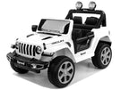 Vaikiškas elektromobilis, 12V, 4x45W, su nuotolinio valdymo pultu, baltas