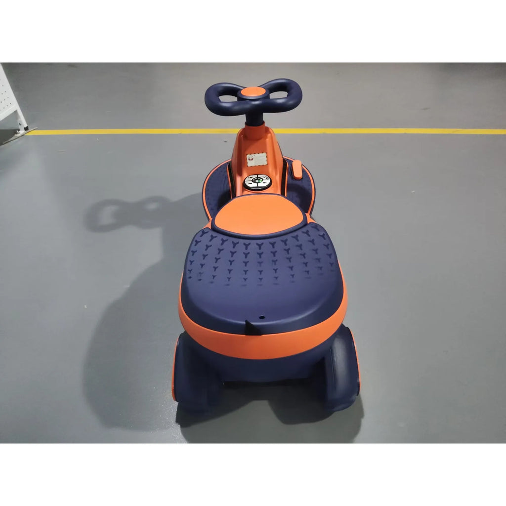Vaikiškas elektromobilis 2 viename, 12 V, su 2 varikliais ir 360° vairavimu