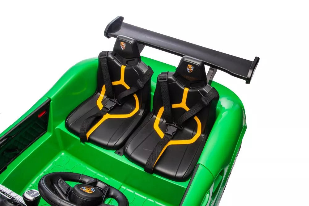 Vaikiškas elektromobilis, 24V, 4x45W, su nuotolinio valdymo pultu, baltas