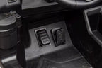 Vaikiškas elektromobilis, 48 V, 4x150W, 3 pavaros, su EVA ratais ir odine sėdyne, auksinis