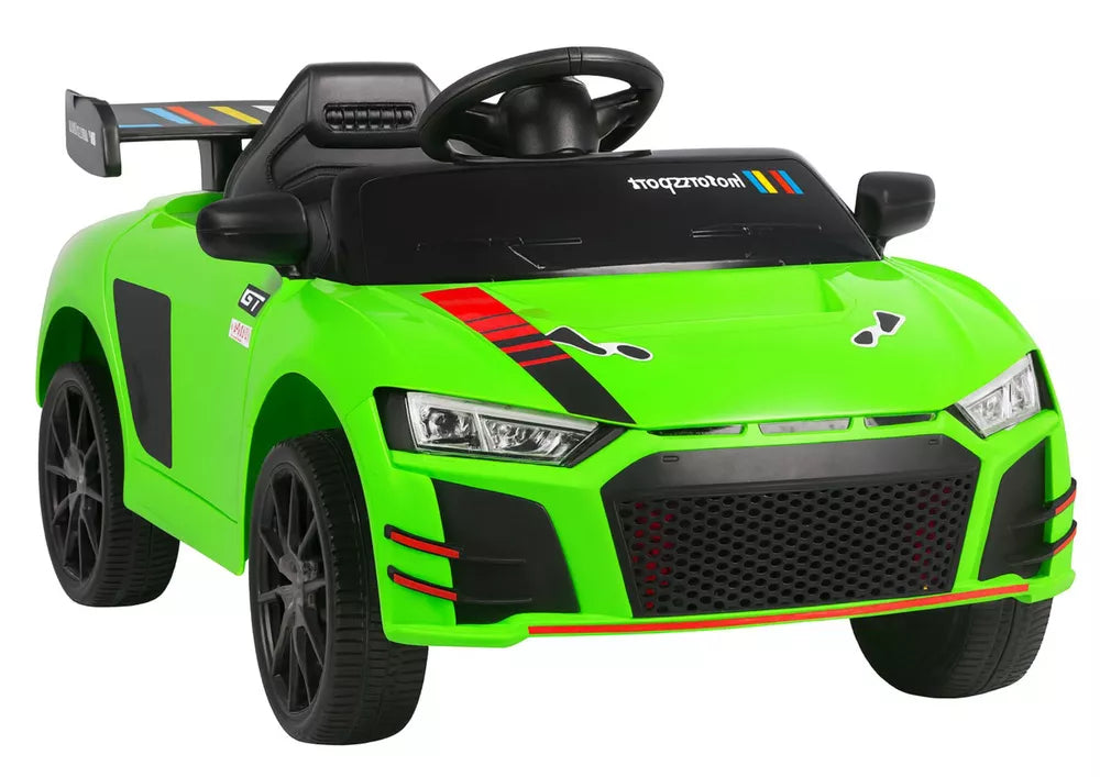 Vaikiškas elektromobilis 915, 2x6V4,5Ah, su nuotolinio valdymo pultu, baltas