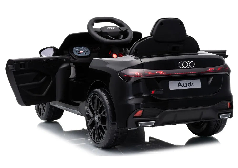 Vaikiškas elektromobilis Audi A5L, 12 V, 2x35W, su nuotolinio valdymo pultu, juodas