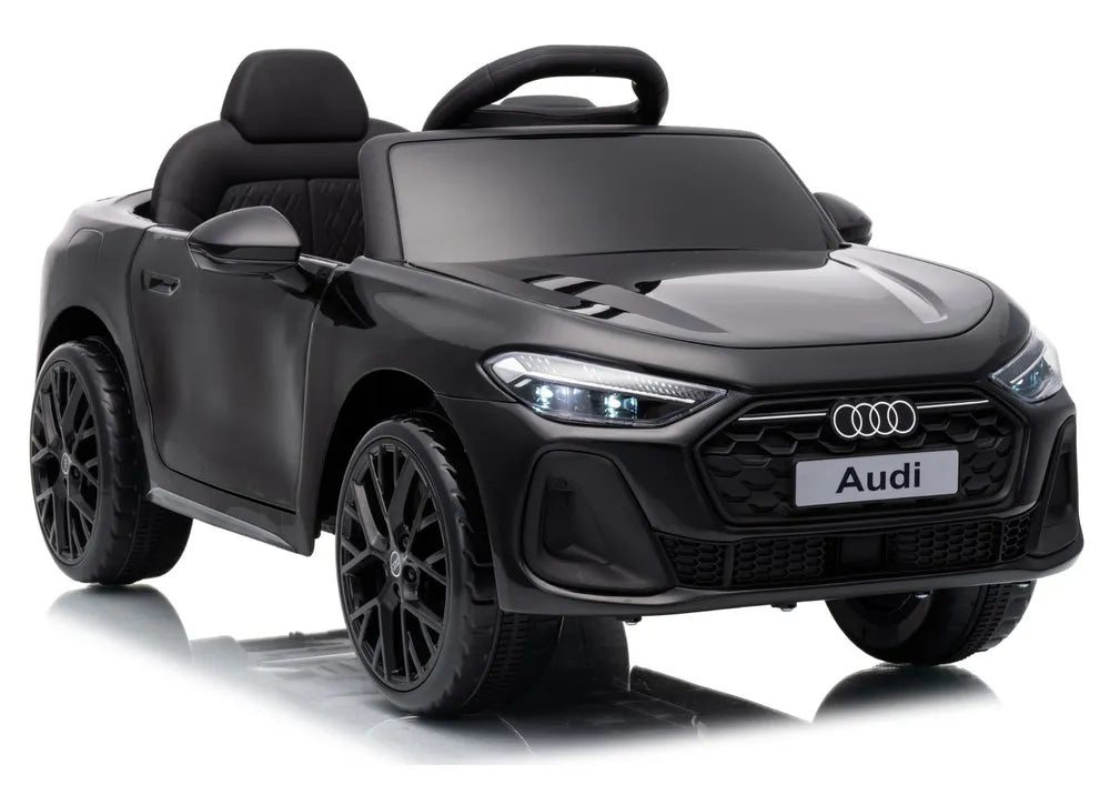 Vaikiškas elektromobilis Audi A5L, 12 V, 2x35W, su nuotolinio valdymo pultu, juodas