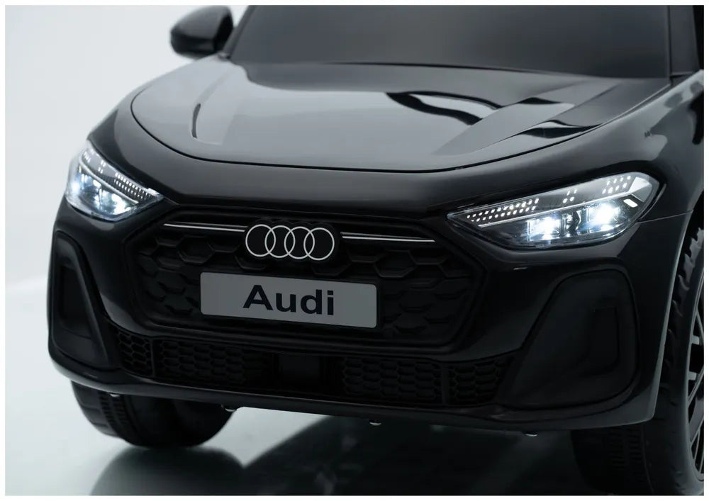 Vaikiškas elektromobilis Audi A5L, 12 V, 2x35W, su nuotolinio valdymo pultu, juodas