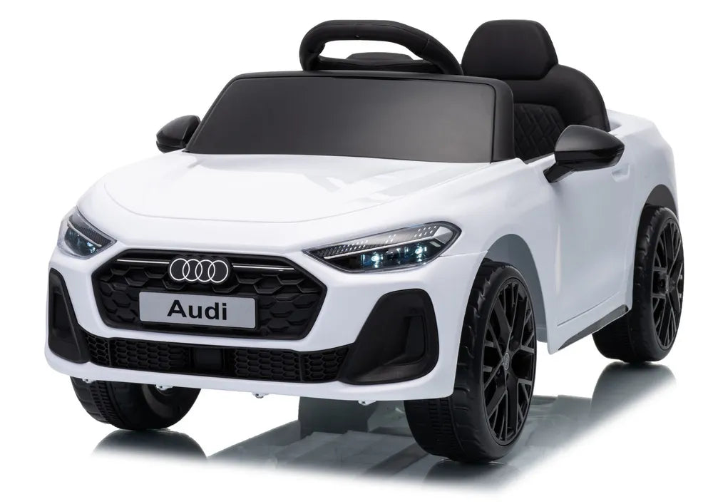 Vaikiškas elektromobilis Audi A5L, 12 V, su nuotolinio valdymo pultu, baltas