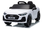 Vaikiškas elektromobilis Audi A5L, 12 V, su nuotolinio valdymo pultu, baltas