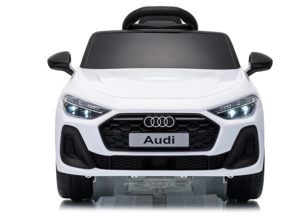Vaikiškas elektromobilis Audi A5L, 12 V, su nuotolinio valdymo pultu, baltas