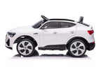 Vaikiškas elektromobilis Audi e-tron, 12V, su nuotolinio valdymo pultu, baltas