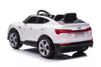 Vaikiškas elektromobilis Audi e-tron, 12V, su nuotolinio valdymo pultu, baltas