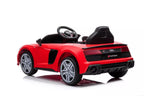 Vaikiškas elektromobilis Audi R8, 12V, 3 greičio režimai, raudonas