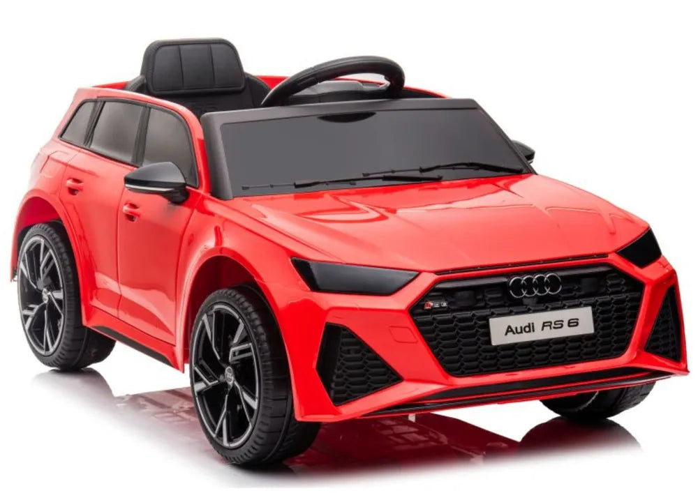 Vaikiškas elektromobilis Audi RS 6, 12 V, 2x45W, raudonas