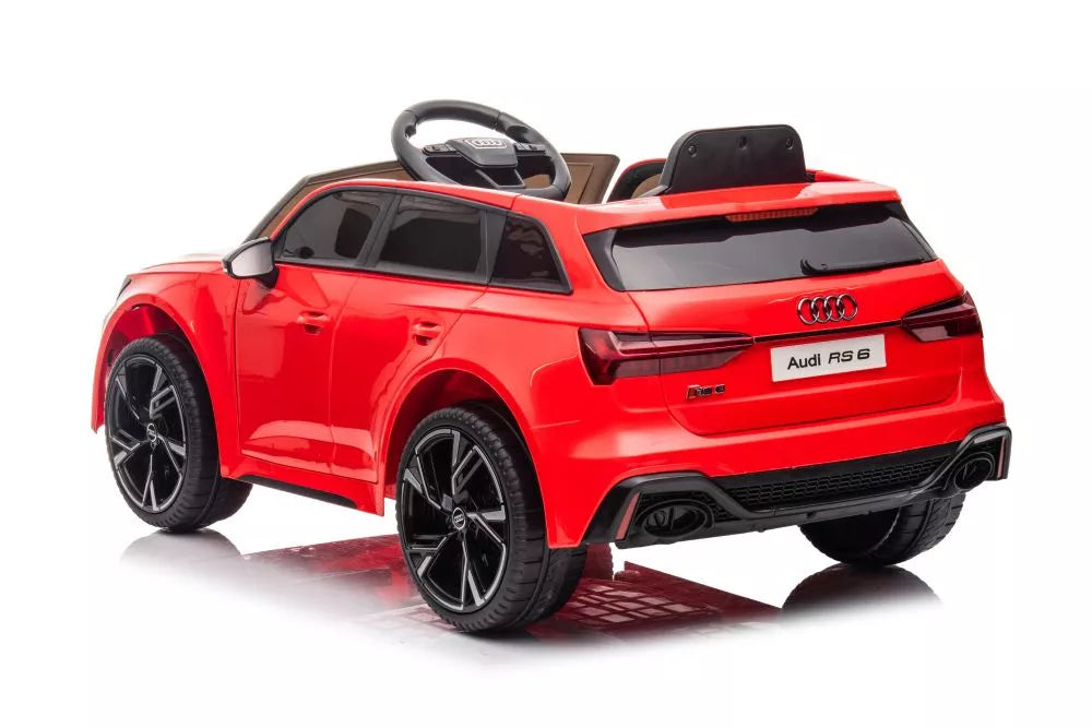 Vaikiškas elektromobilis Audi RS 6, 12 V, 2x45W, raudonas