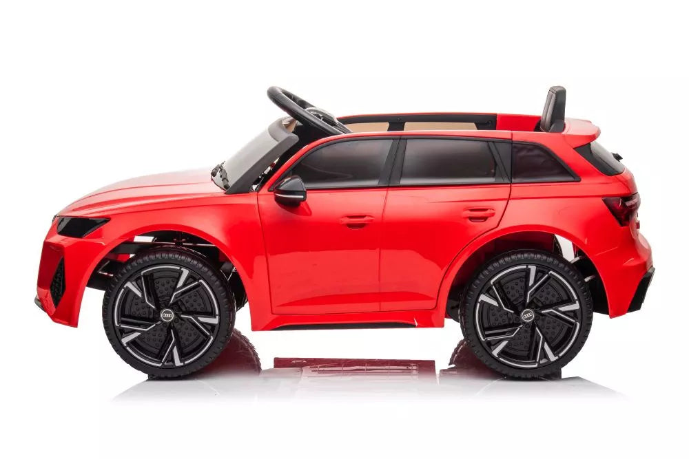 Vaikiškas elektromobilis Audi RS 6, 12 V, 2x45W, raudonas