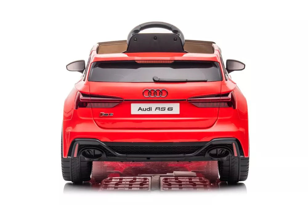 Vaikiškas elektromobilis Audi RS 6, 12 V, 2x45W, raudonas