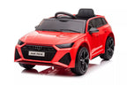 Vaikiškas elektromobilis Audi RS 6, 12 V, 2x45W, raudonas
