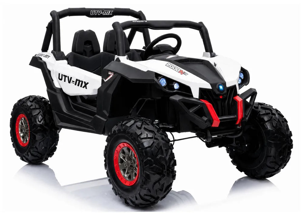 Vaikiškas elektromobilis bagis XMX603, 24 V, 4 × 45 W, 4×4, baltas