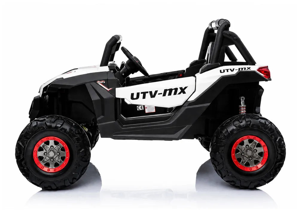 Vaikiškas elektromobilis bagis XMX603, 24 V, 4 × 45 W, 4×4, baltas