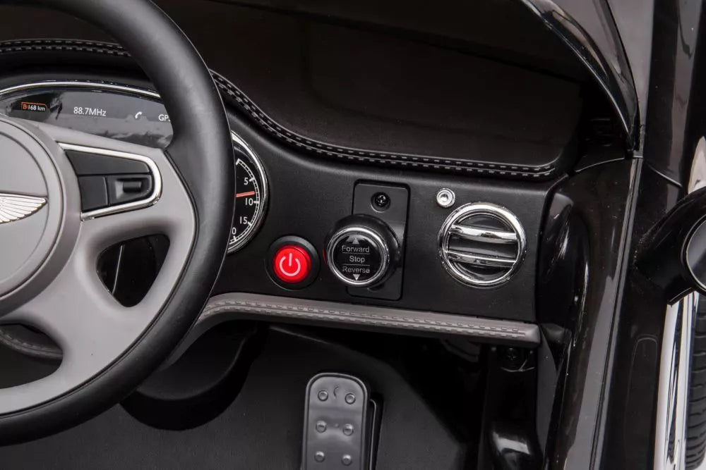 Vaikiškas elektromobilis Bentley Mulsanne, 12 V, su nuotolinio valdymo pultu, juodas