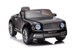 Vaikiškas elektromobilis Bentley Mulsanne, 12 V, su nuotolinio valdymo pultu, juodas