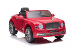 Vaikiškas elektromobilis Bentley Mulsanne, 12 V, su nuotolinio valdymo pultu, raudonas