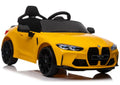 Vaikiškas elektromobilis BMW, 12 V, 2x45W, geltonas