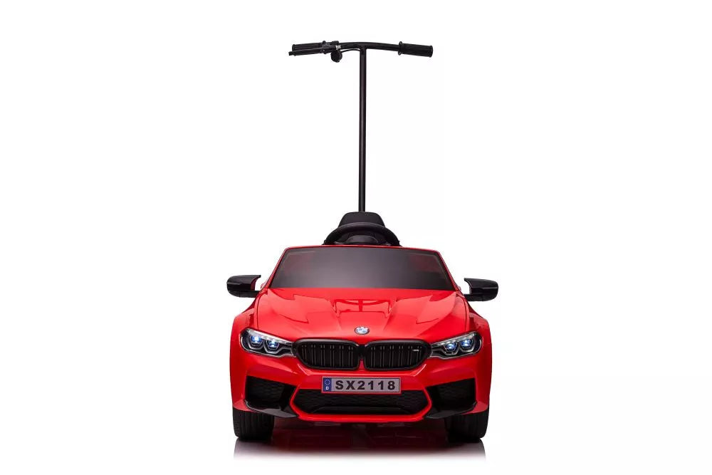 Vaikiškas elektromobilis BMW M5, 12 V, 2x45 W, raudonas