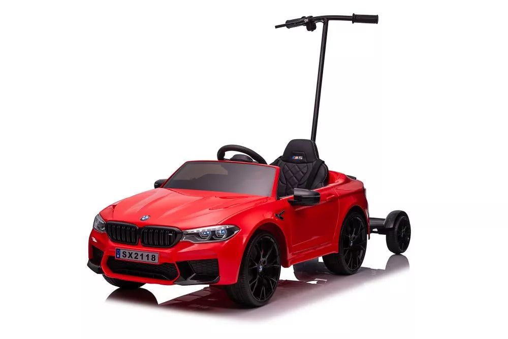 Vaikiškas elektromobilis BMW M5, 12 V, 2x45 W, raudonas