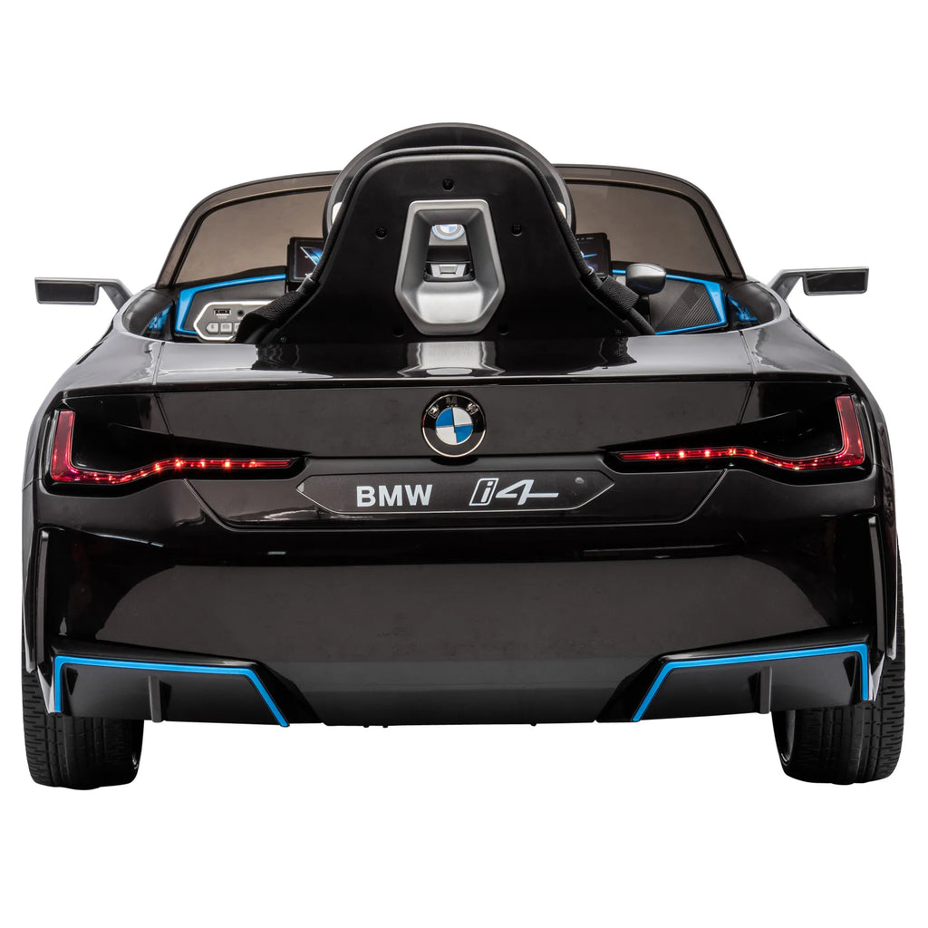 Vaikiškas elektromobilis BMW su nuotolinio valdymo pulteliu, 3-6 metų vaikams, juodas