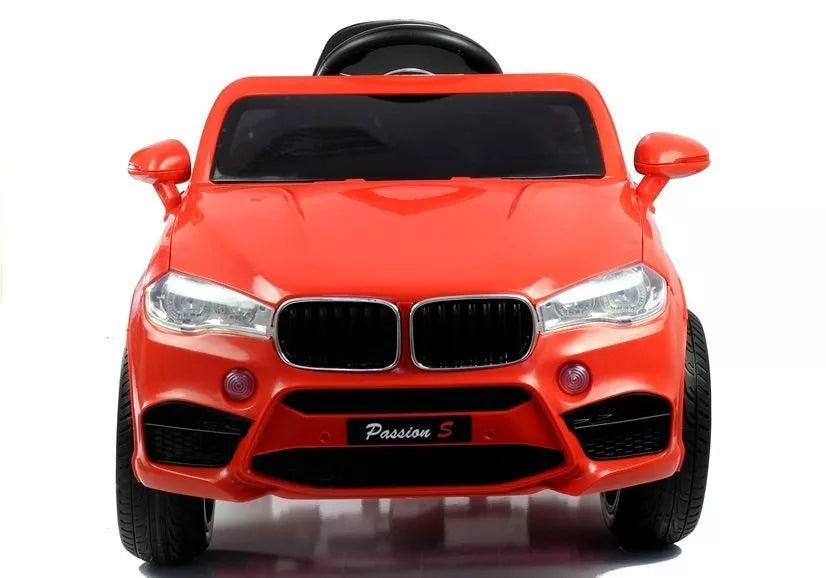 Vaikiškas elektromobilis BMW X6, 12 V, raudonas