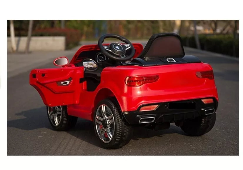 Vaikiškas elektromobilis BMW X6, 12 V, raudonas