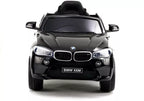 Vaikiškas elektromobilis BMW X6M, 12 V, 2 sėdimų vietų, juodas