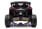Vaikiškas elektromobilis Can-Am Maverick RS, 12V, 2x45W, su nuotolinio valdymo pulteliu, chaki