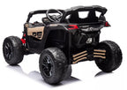 Vaikiškas elektromobilis Can-Am Maverick RS, 12V, 2x45W, su nuotolinio valdymo pulteliu, chaki